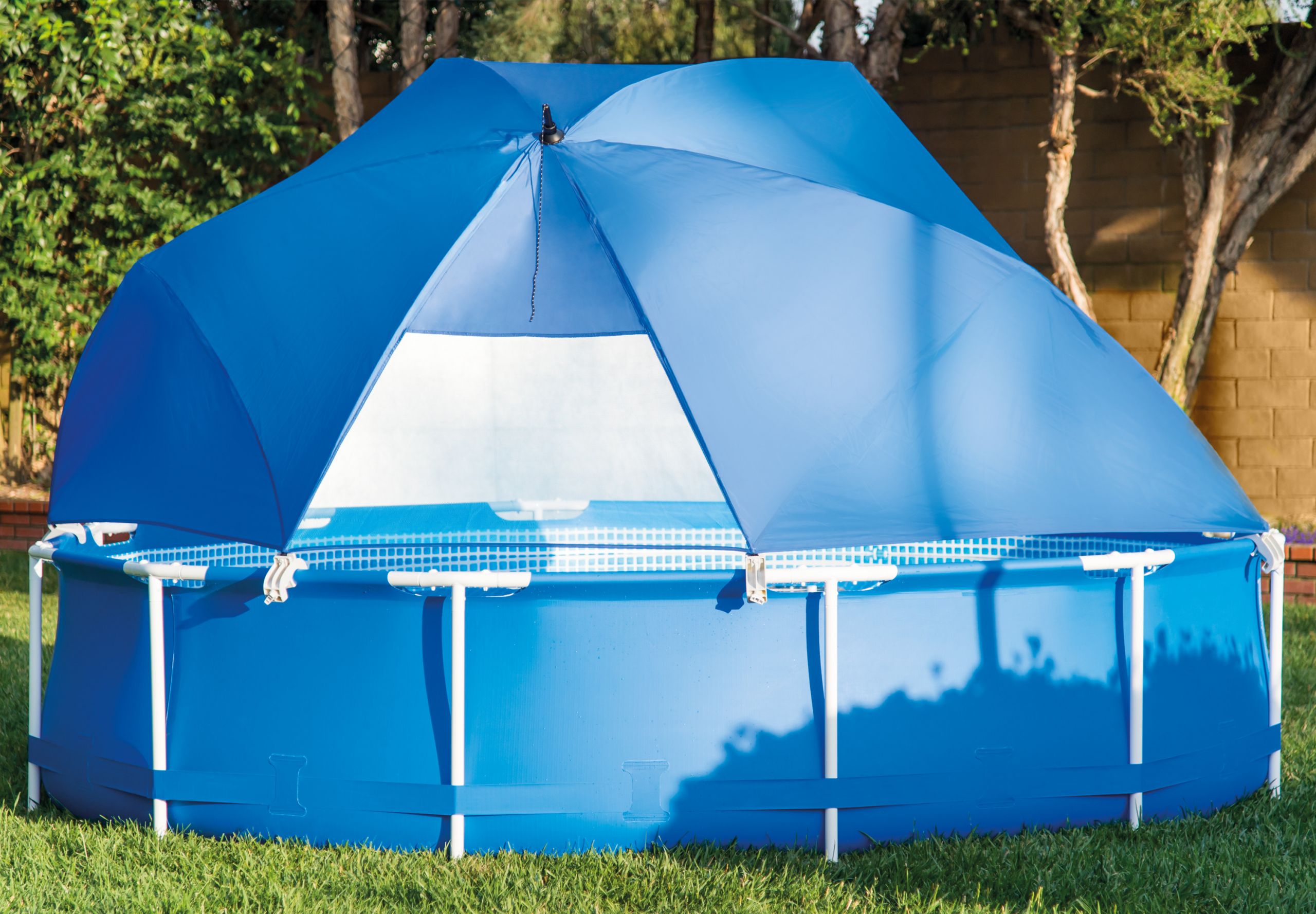 Above Ground Pool Shade
 Intex Pool Shade Canopy for Metal Frame and Ultra Frame