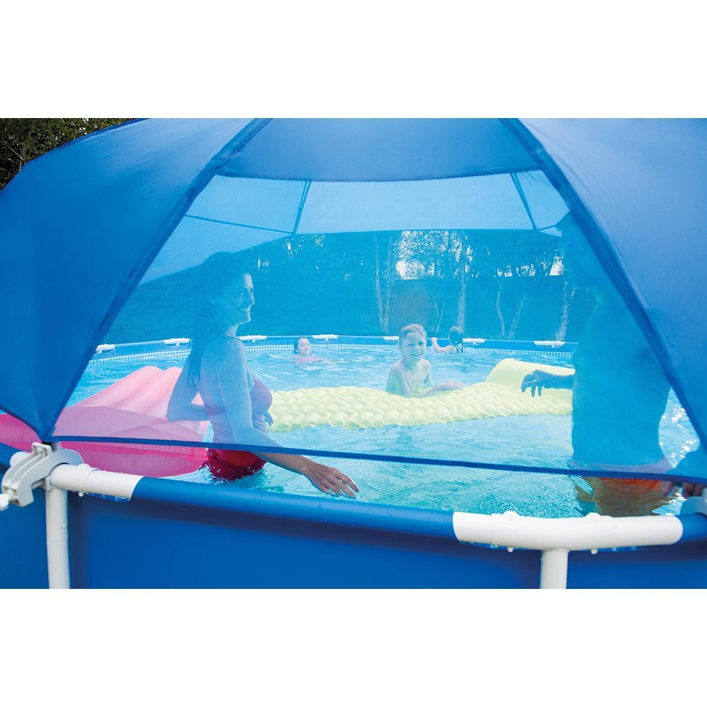 Above Ground Pool Shade
 Intex Pool Shade Canopy for Metal Frame and Ultra Frame