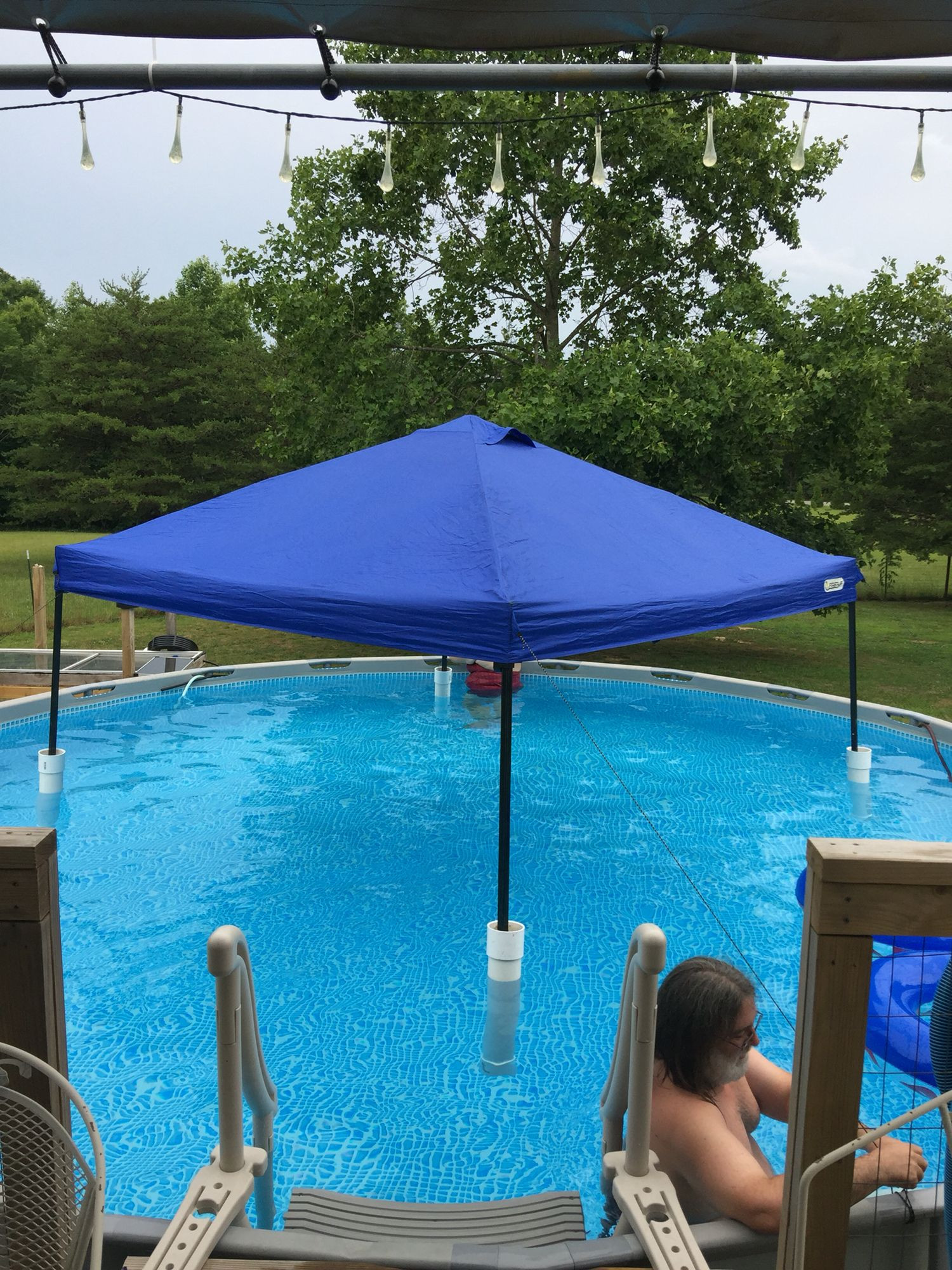 Above Ground Pool Shade
 Pin on pool