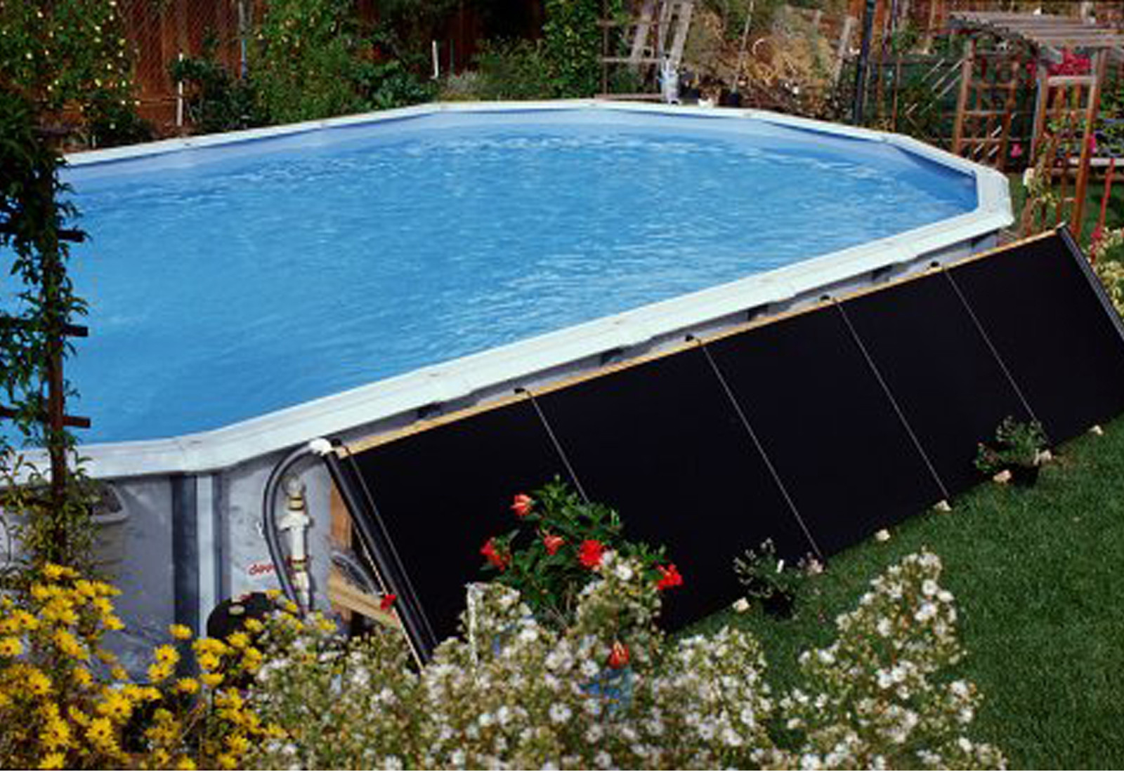 Above Ground Pool Solar Heater
 Fafco 2 2 x20 Add Ground Swimming Pool Solar