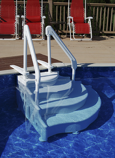 Above Ground Pool Stairs Steps
 Ground Pool Steps and Ground Pool Ladders