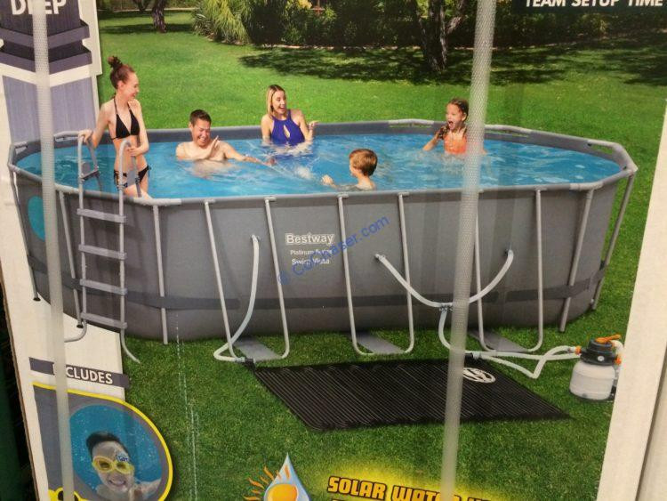 Above Ground Swimming Pool Costco
 Bestway Oval Frame Pool 18’ x 9’ x 4’ – CostcoChaser