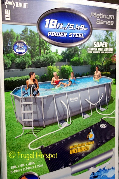 Above Ground Swimming Pool Costco
 Costco Sale Bestway Ground Oval Pool $399 99