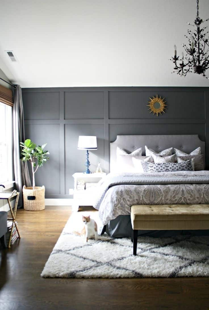 Accent Wall Small Bedroom
 Small master bedroom Here’s how to make the most of it