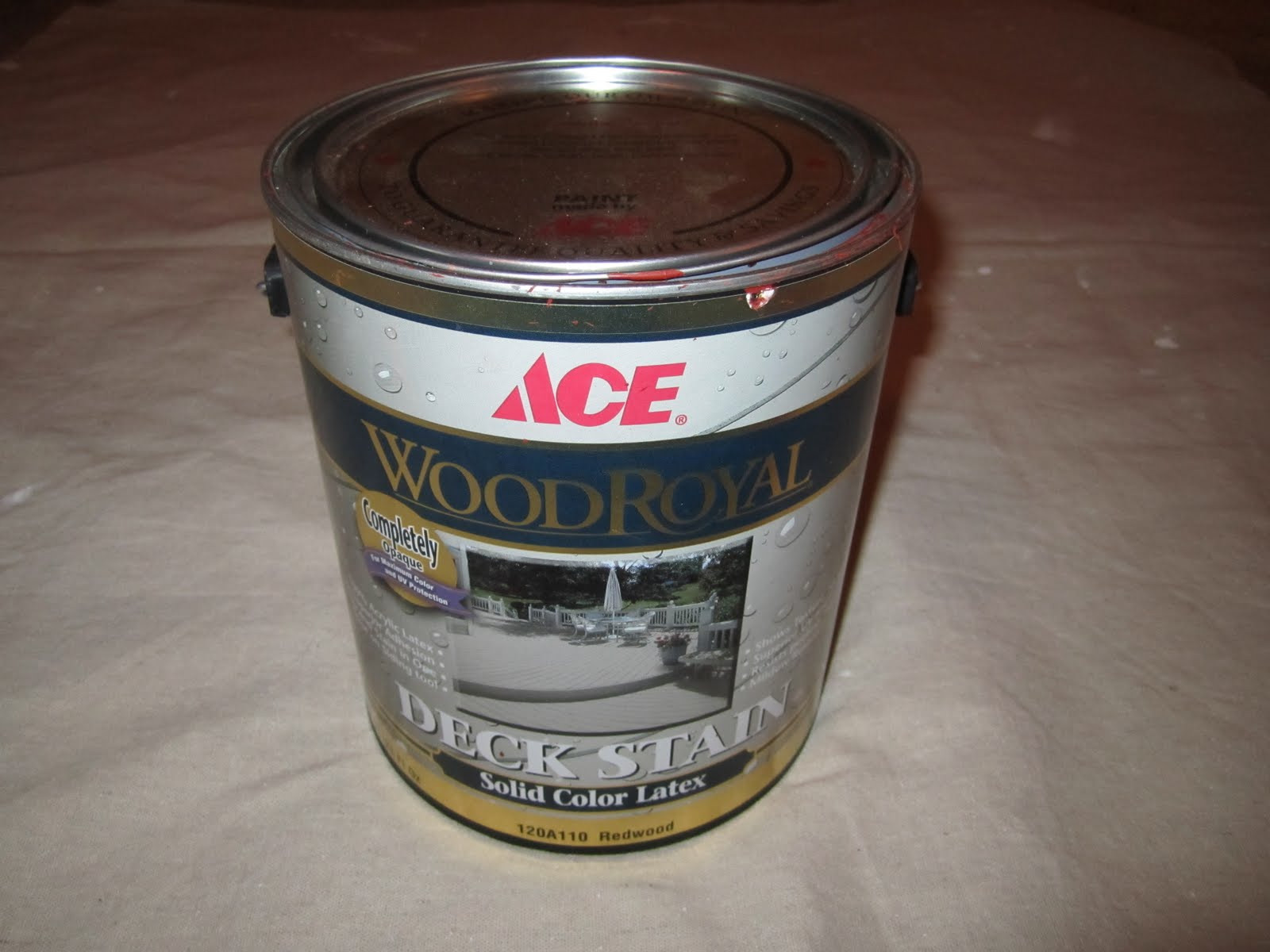 Ace Hardware Deck Paint
 Ace Wood Royal Solid Color Latex Deck Stain Review