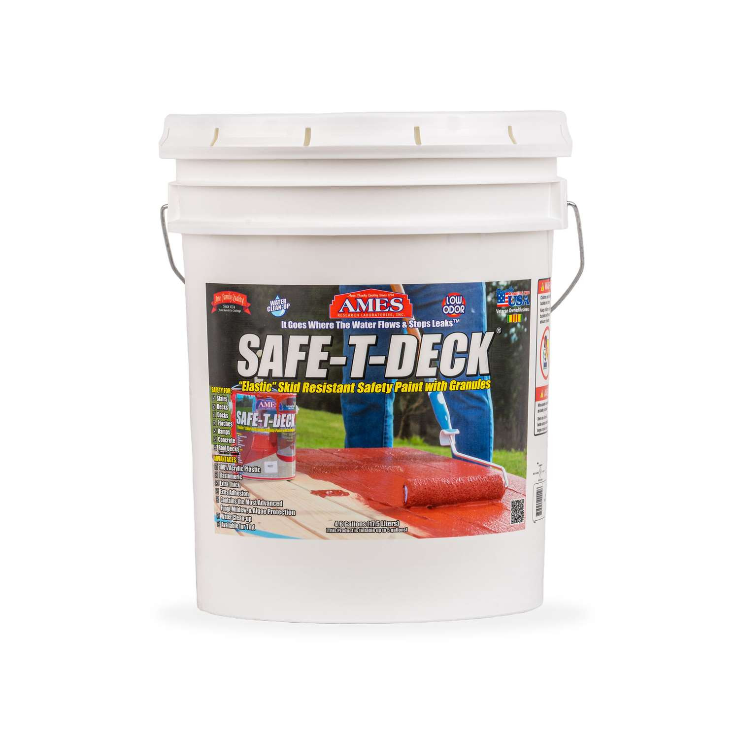 Ace Hardware Deck Paint
 Ames Safe T Deck Semi Gloss White Deep Tone Base Non Skid
