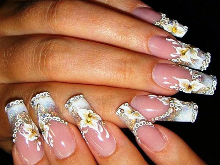 Acrylic Nail Designs For Weddings
 Cute Nail Designs Pinterest Pccala