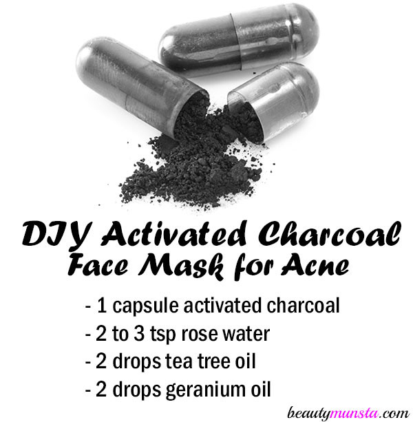 Activated Charcoal Face Mask DIY
 DIY Activated Charcoal Face Mask for Acne beautymunsta