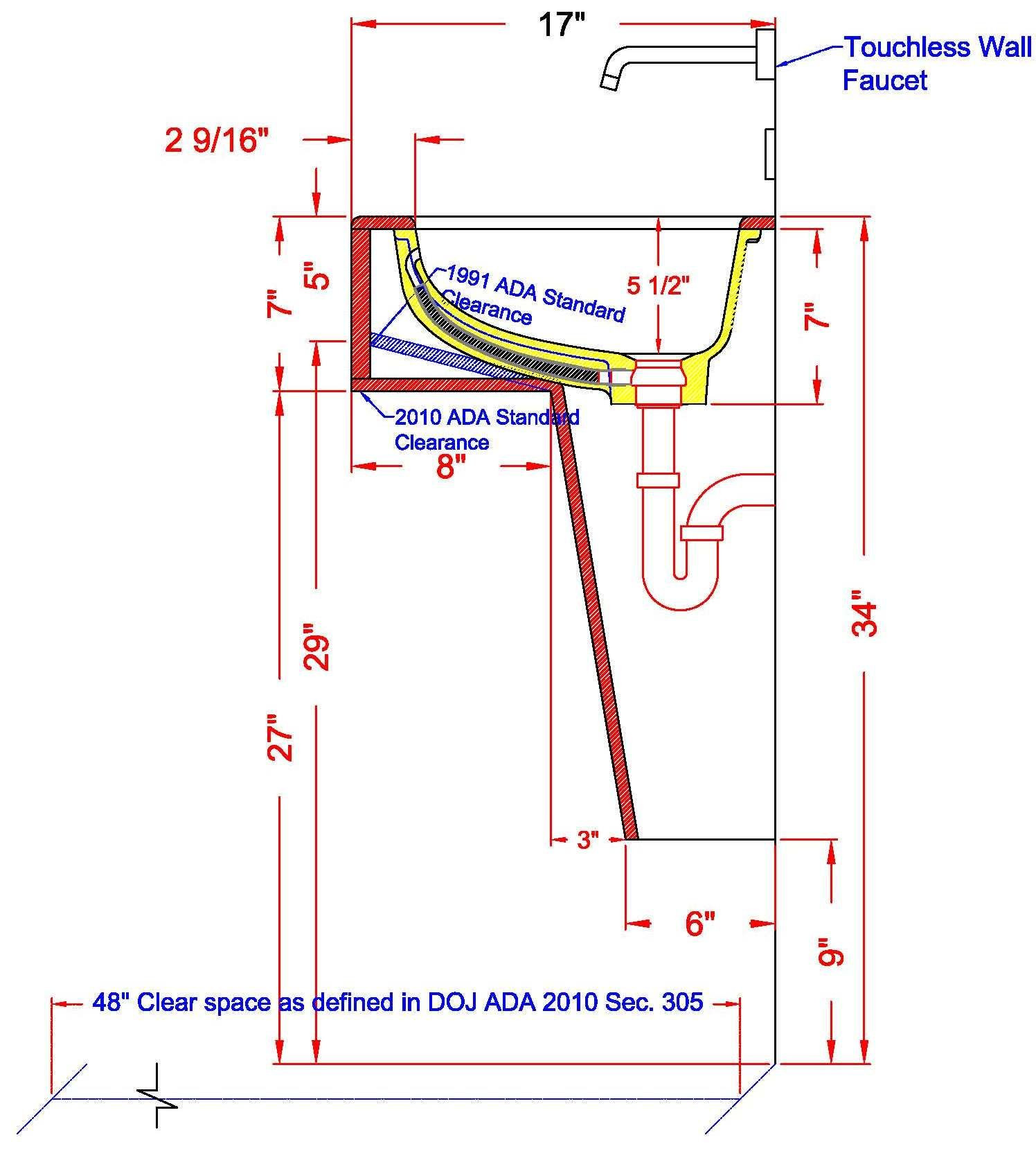 35 Fascinating Ada Bathroom Vanity Requirements - Home, Family, Style ...