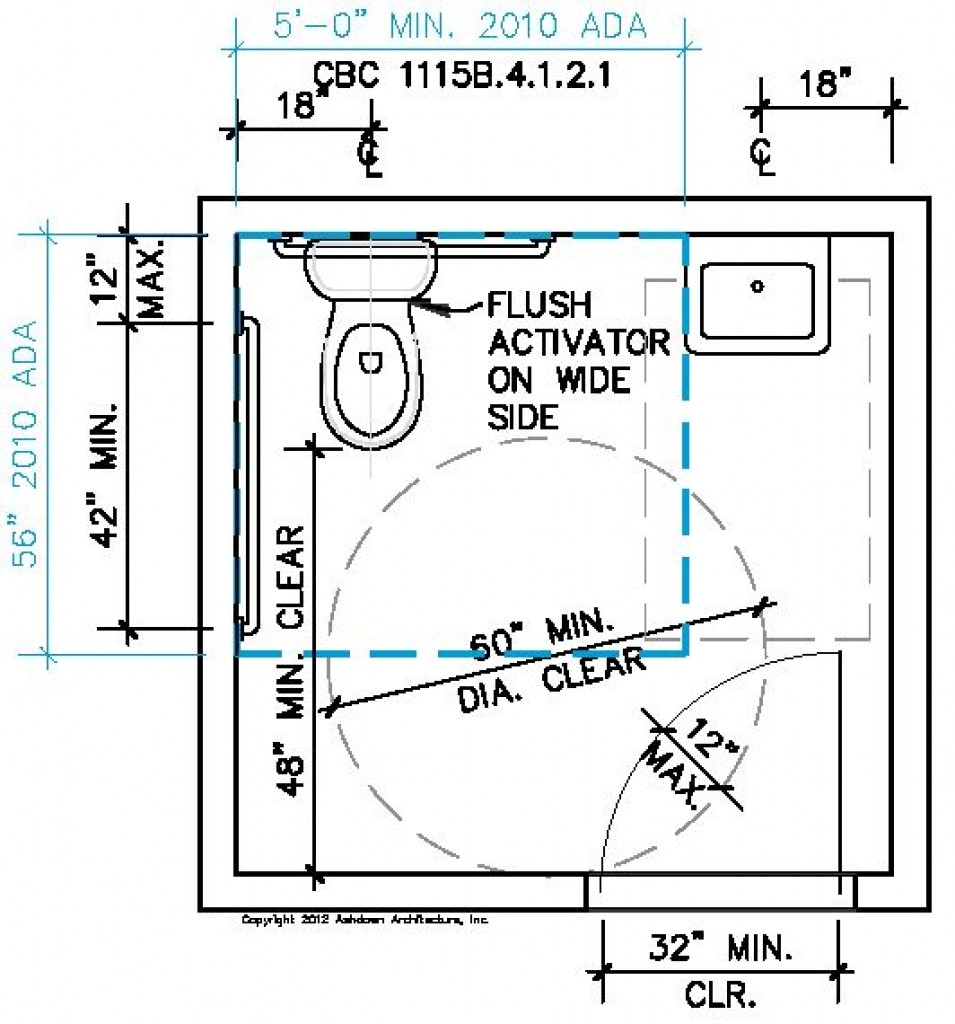 Ada Bathroom Vanity Requirements
 Bathroom Handicap Bathroom Dimensions With Easy Guide To