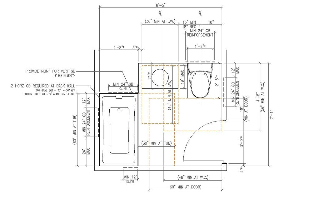 Ada Bathroom Vanity Requirements
 Modern Ada Bathroom Sink Requirements Construction Home