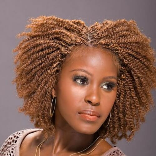 Afro Twist Braid Hairstyles
 30 Kinky Twist Hairstyles for Style & Protection