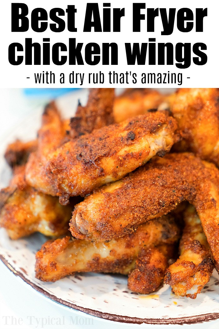 Air Fryer Fried Chicken Wings
 Air Fryer Wings Recipe Dry Rub for Wings Ninja Foodi Wings