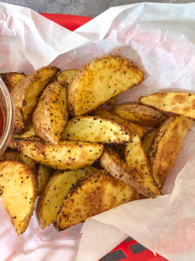 Air Fryer Potato Wedges
 Light and Crispy Air Fryer Potato Wedges Recipe Diaries