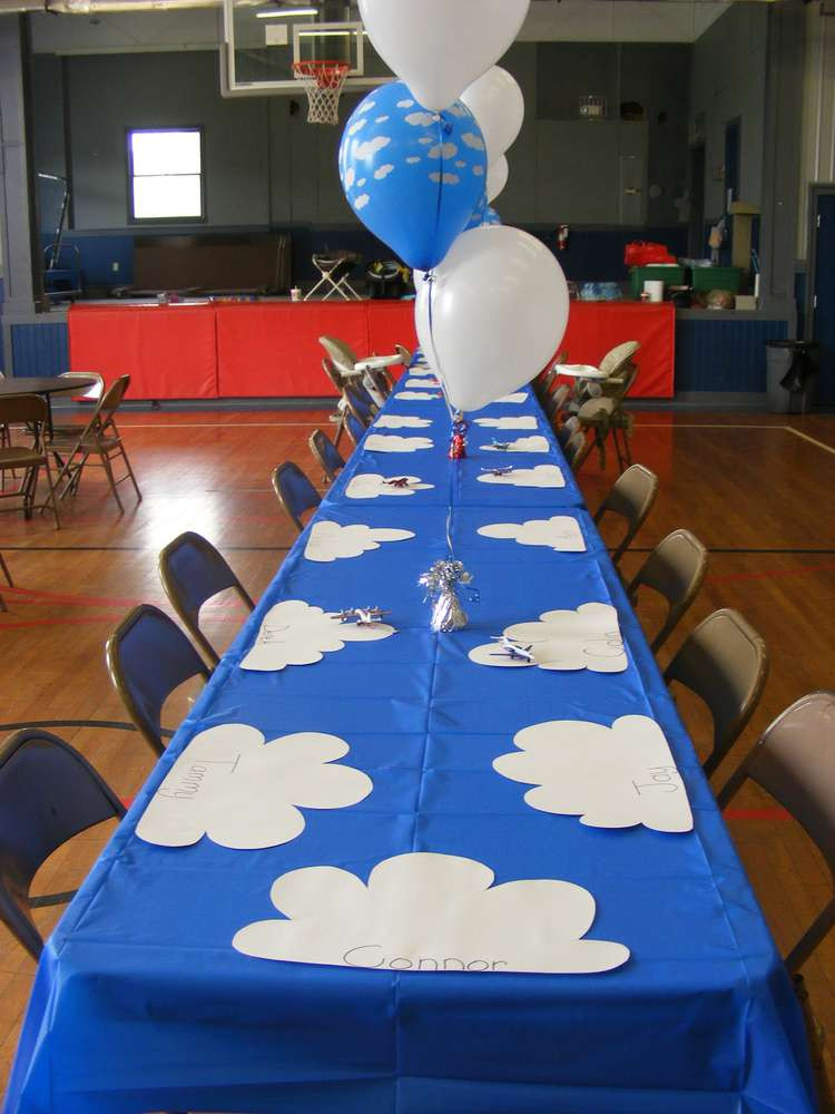 Airplane Birthday Decorations
 Airplanes Birthday Party Ideas 20 of 21