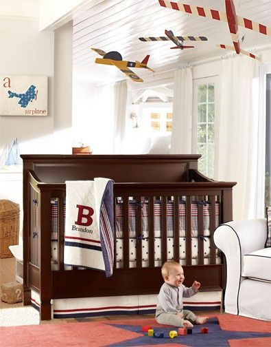 Airplane Decor For Baby Room
 59 best Aviation Themed Nursery images on Pinterest