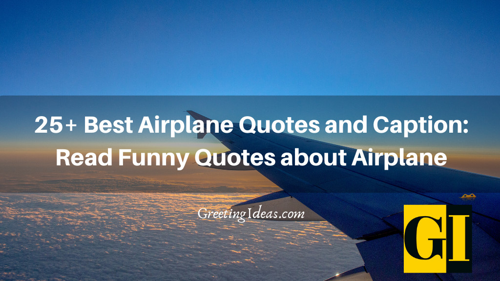 Airplane Funny Quotes
 25 Best Airplane Quotes and Caption Read Funny Quotes