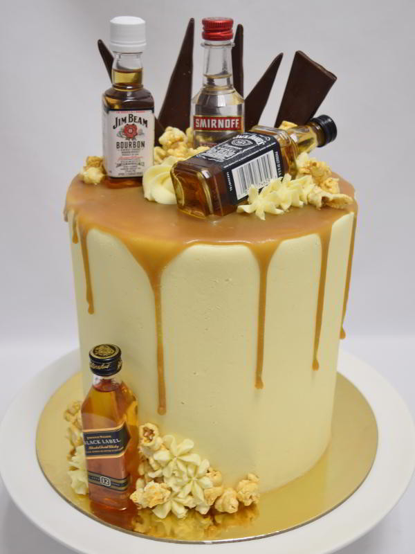Alcohol Birthday Cake
 Cakesrlicious Albury Wodonga Cake Shop Birthday Cakes