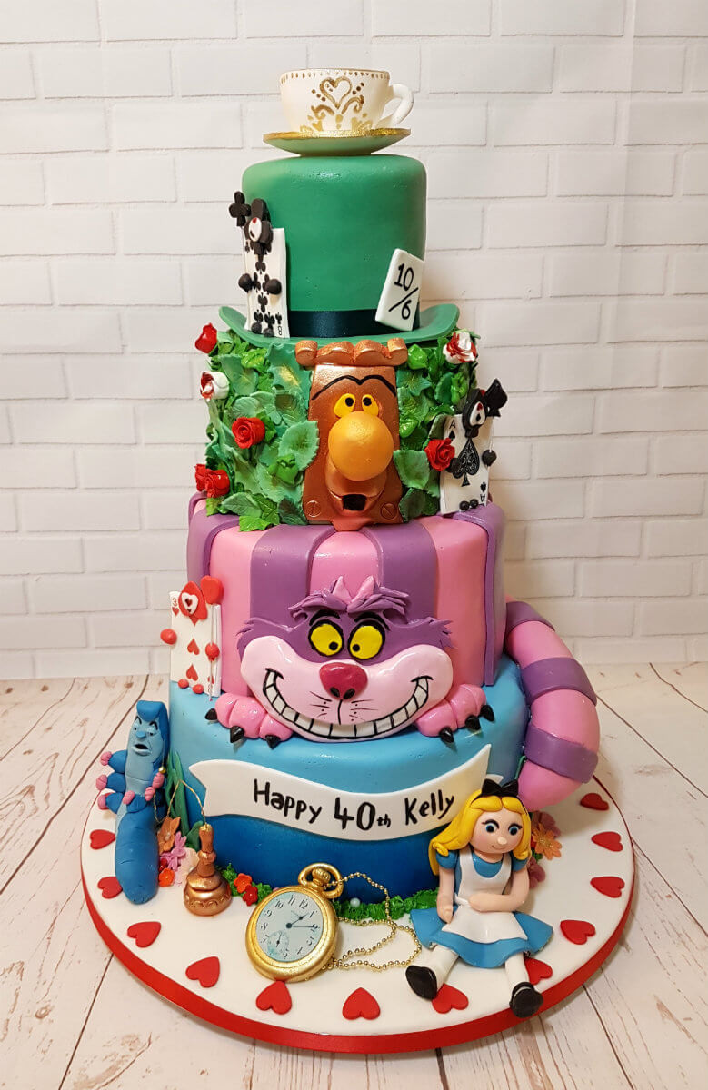 Alice In Wonderland Birthday Cakes
 Alice in Wonderland Cake Quality Cake pany Tamworth