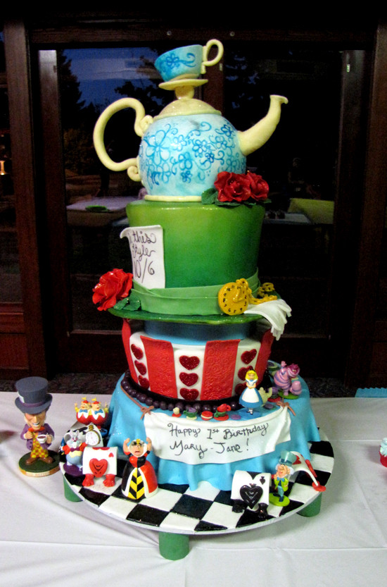 Alice In Wonderland Birthday Cakes
 Alice in Wonderland Specialty Birthday Cake