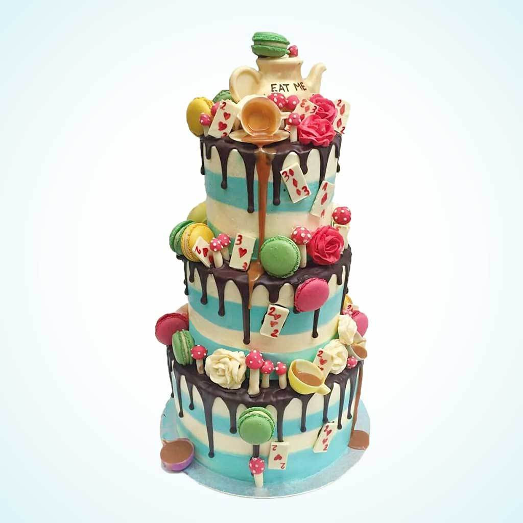 Alice In Wonderland Wedding Cakes
 Alice in Wonderland Wedding Cake