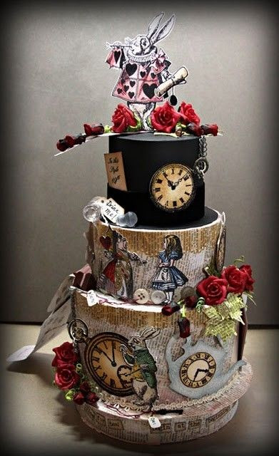 Alice In Wonderland Wedding Cakes
 Some Alice in wonderland cake Ideas Alice in wonderland