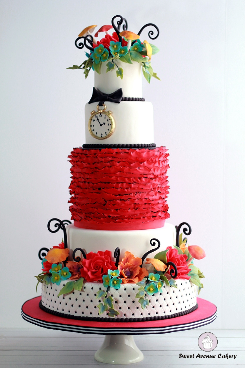 Alice In Wonderland Wedding Cakes
 Alice In Wonderland Wedding Cake CakeCentral