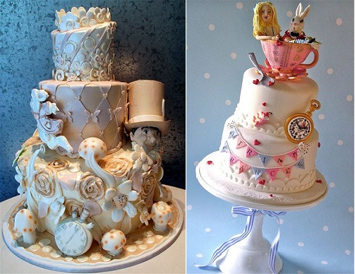 Alice In Wonderland Wedding Cakes
 Alice in Wonderland Cakes Cake Geek Magazine