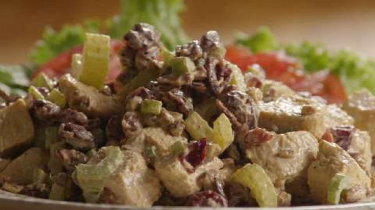 Allrecipes Chicken Salad
 Holiday Chicken Salad Video Allrecipes