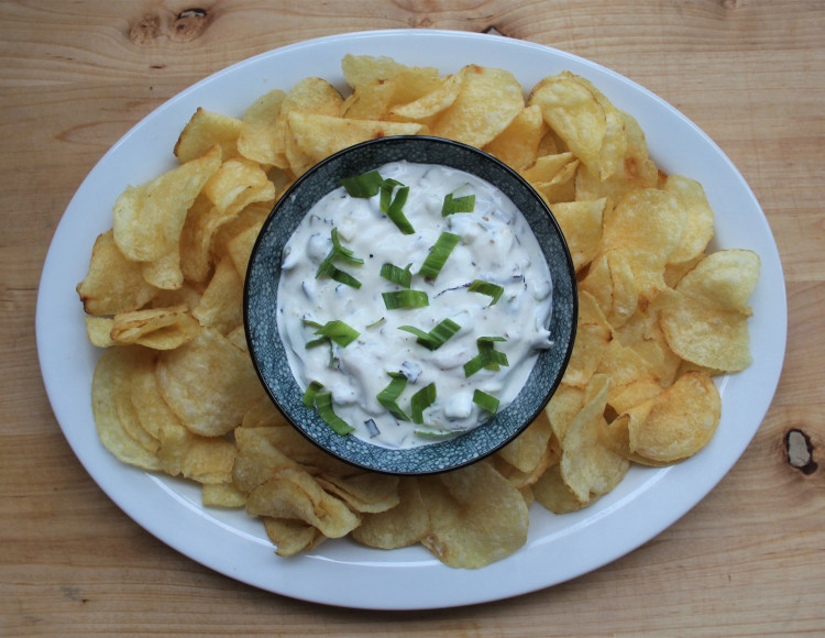 Alton Brown Onion Dip
 Charred ion Dip