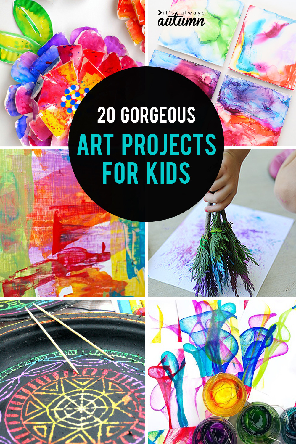 Amazing Art For Kids
 20 easy art projects for kids that turn out AMAZING It