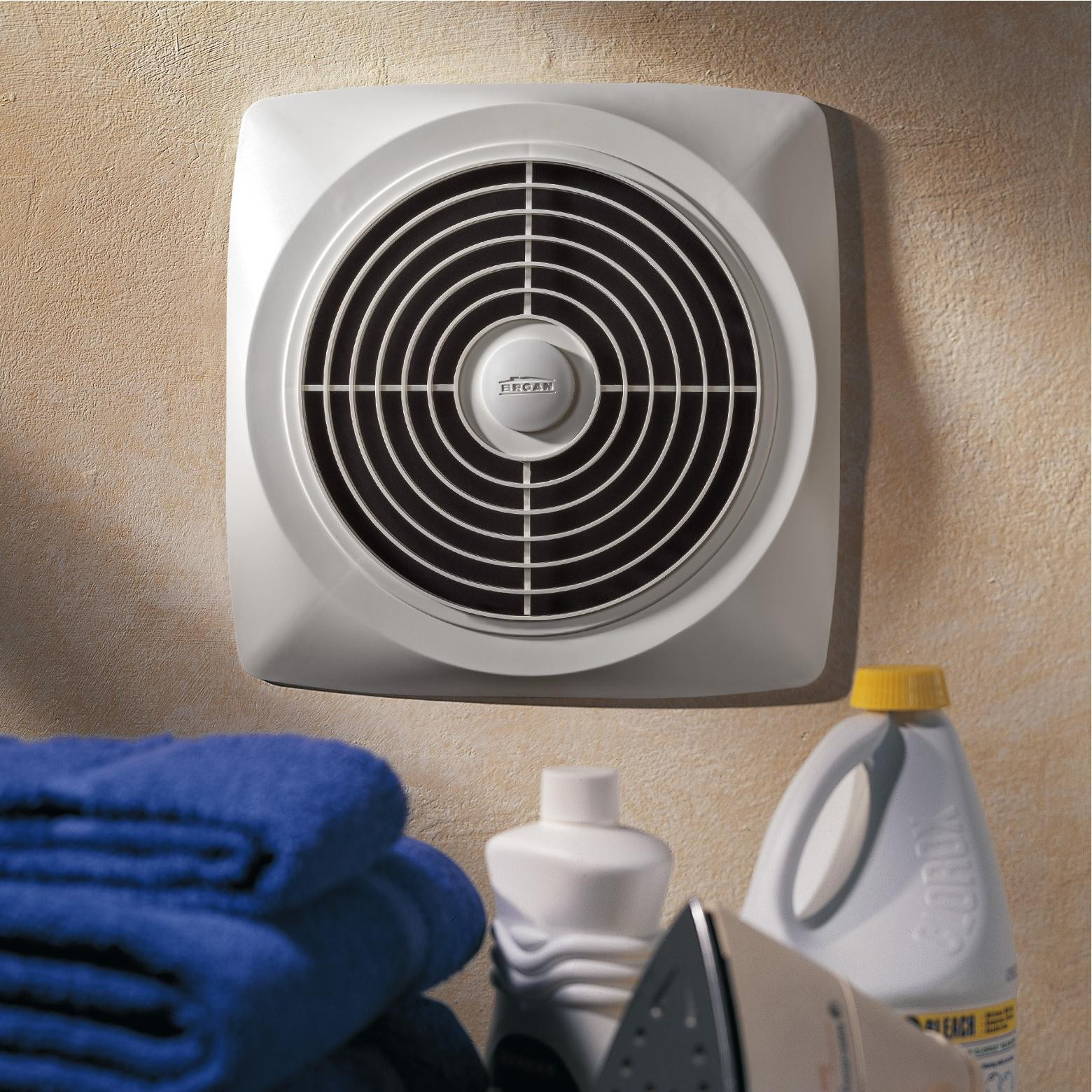 Amazon Bathroom Exhaust Fan
 Broan Chain Operated Ventilation Fan Plastic White Square