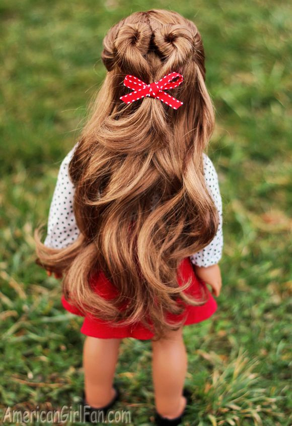 American Girl Hairstyle
 67 best American Girl Doll Hairstyles images on Pinterest