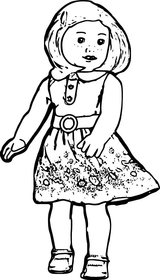 American Girls Coloring Pages
 American Girl Coloring Pages Kit at GetDrawings
