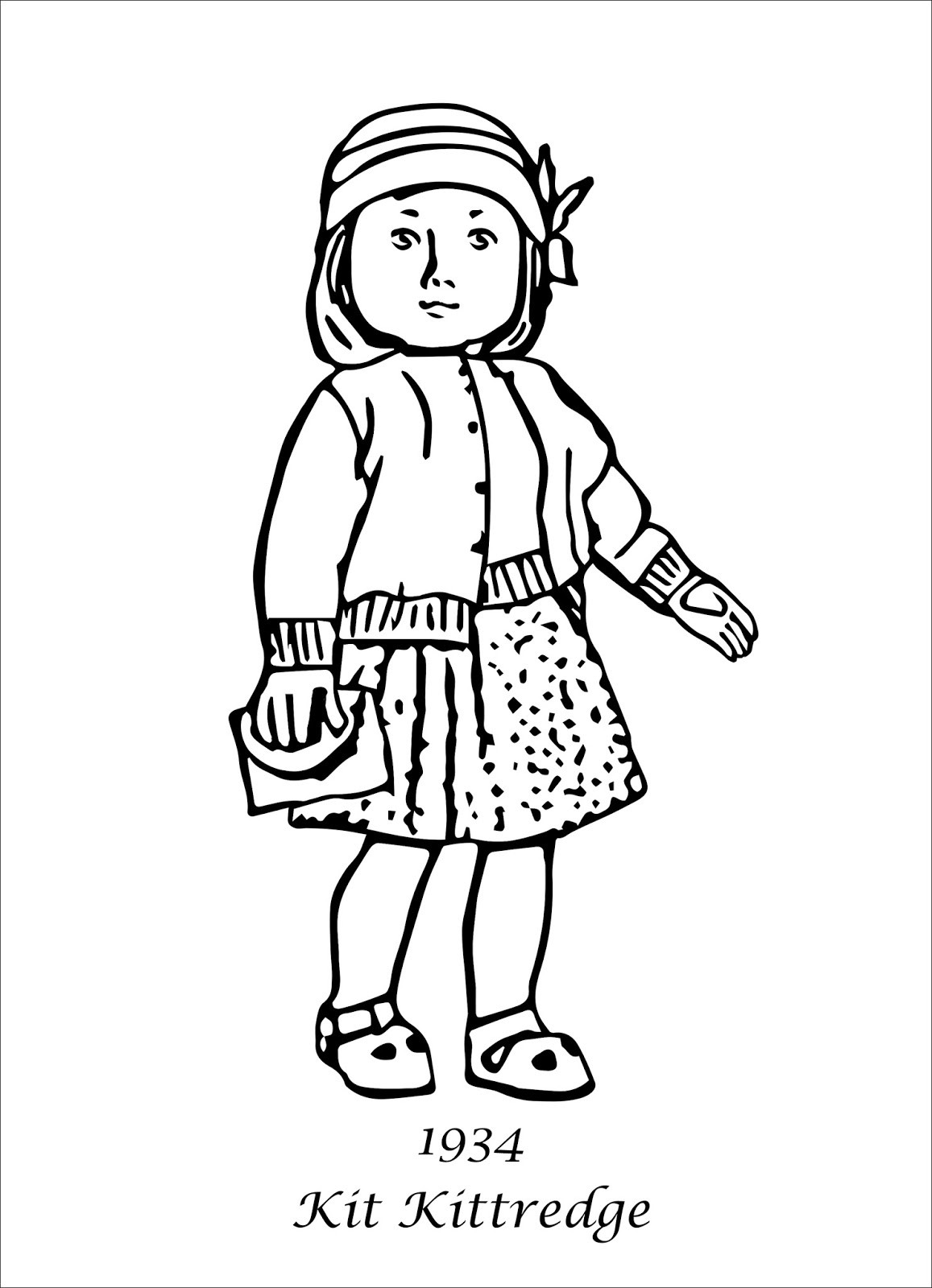 American Girls Coloring Pages
 My Cup Overflows April 2018