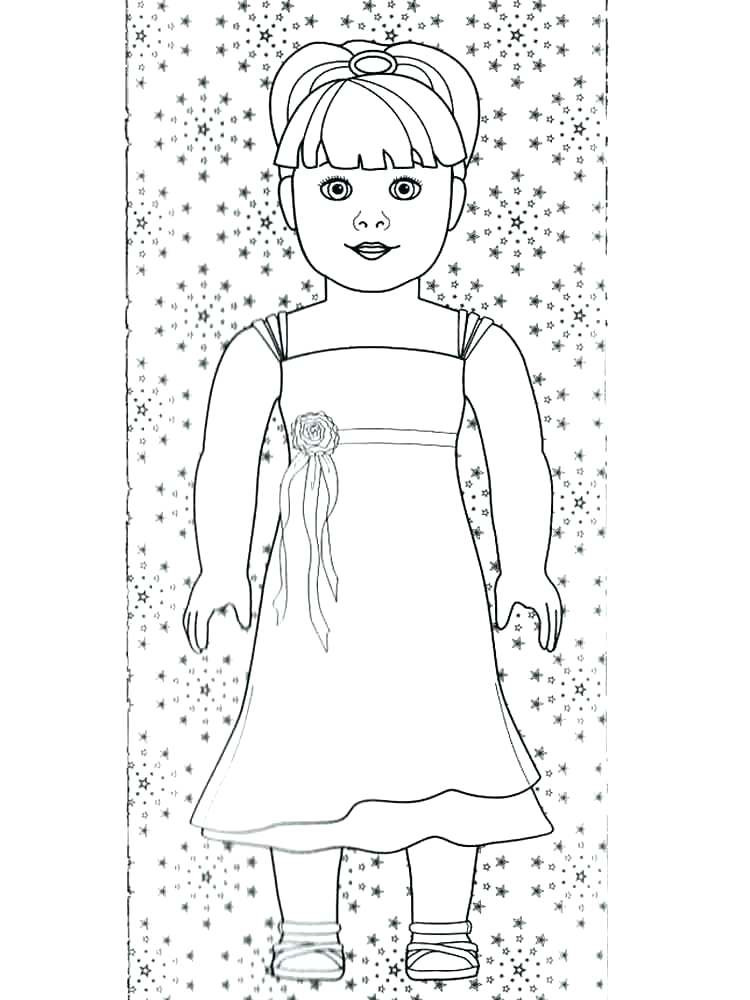 American Girls Coloring Pages
 American Girl Doll Coloring Pages Free at GetColorings