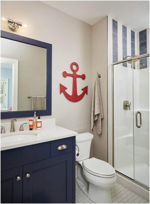 Anchor Decor For Bathroom
 29 Gorgeous Ideas for Bathroom Wall Decor