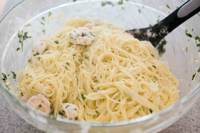 Angel Hair Noodles
 Angel Hair Pasta with Shrimp and Parmesan Lemon Cream