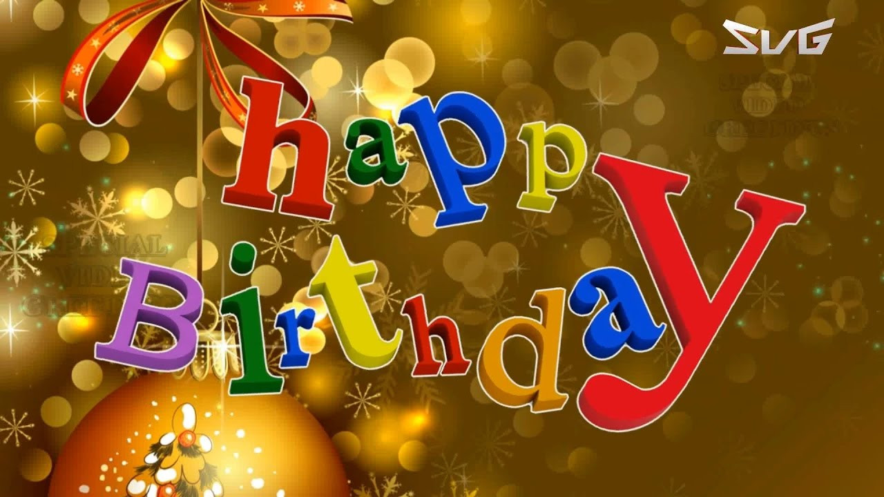 Animated Happy Birthday Cards
 Happy Birthday Wishes Quotes Whatsapp Animation