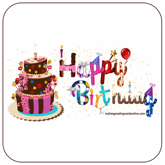 Animated Happy Birthday Cards
 Happy Birthday
