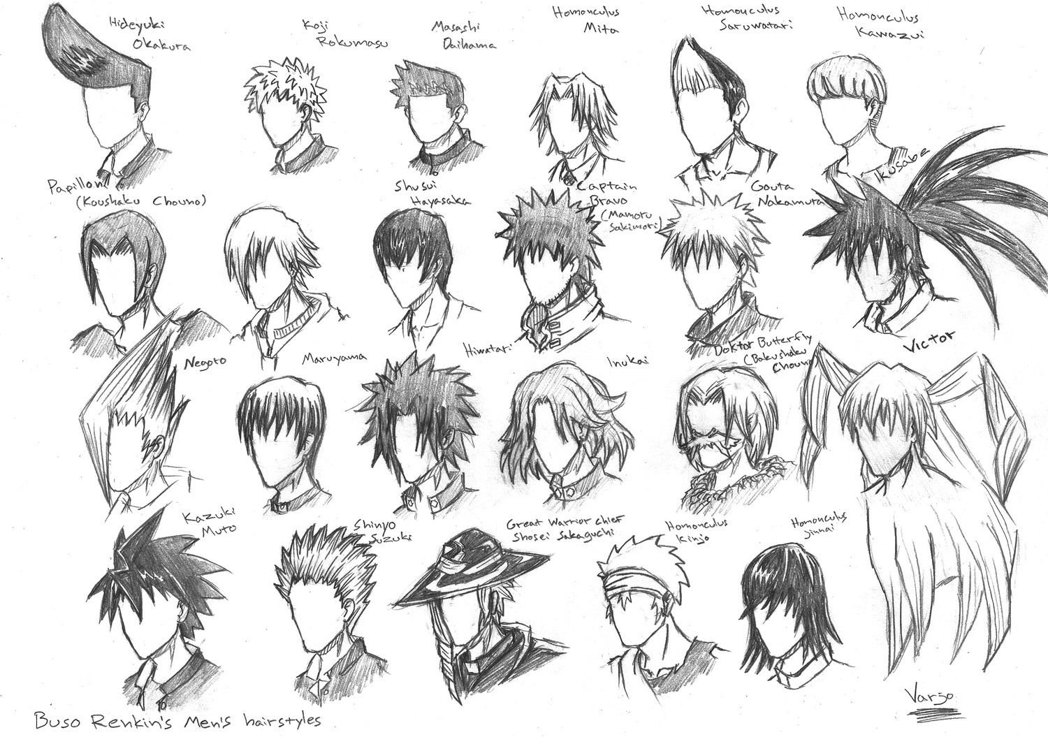 Anime Hairstyle Male
 Boy Hairstyles Drawing at PaintingValley
