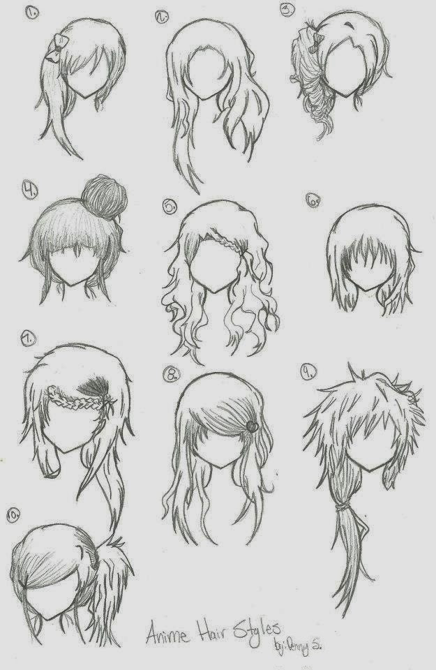 Anime Hairstyle Names
 New Hairstyles check these out would be nice to see these