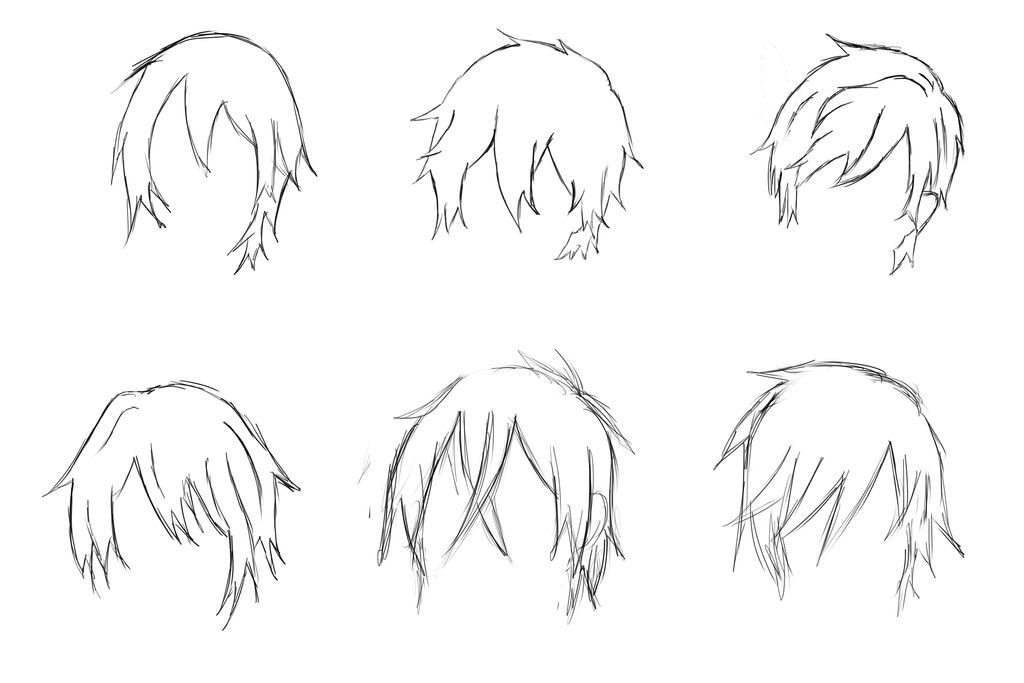 Anime Hairstyles Boy
 anime boy hair styles by syanm2 on DeviantArt