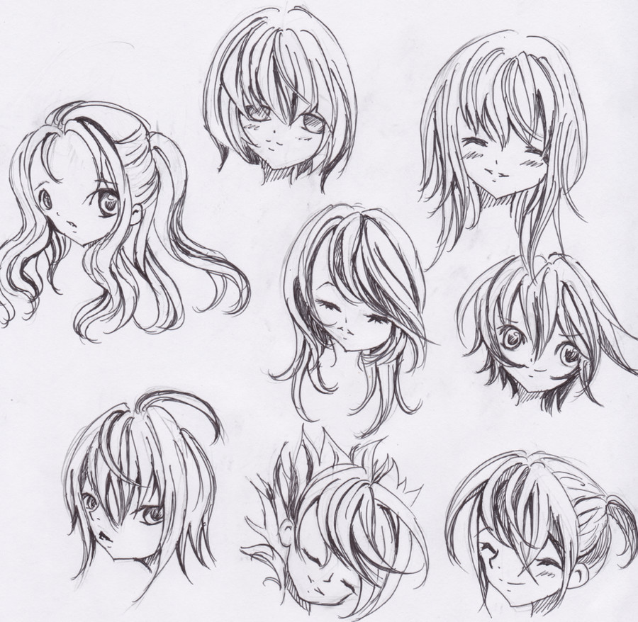 Anime Hairstyles Female
 Cute Anime Hairstyles trends hairstyle