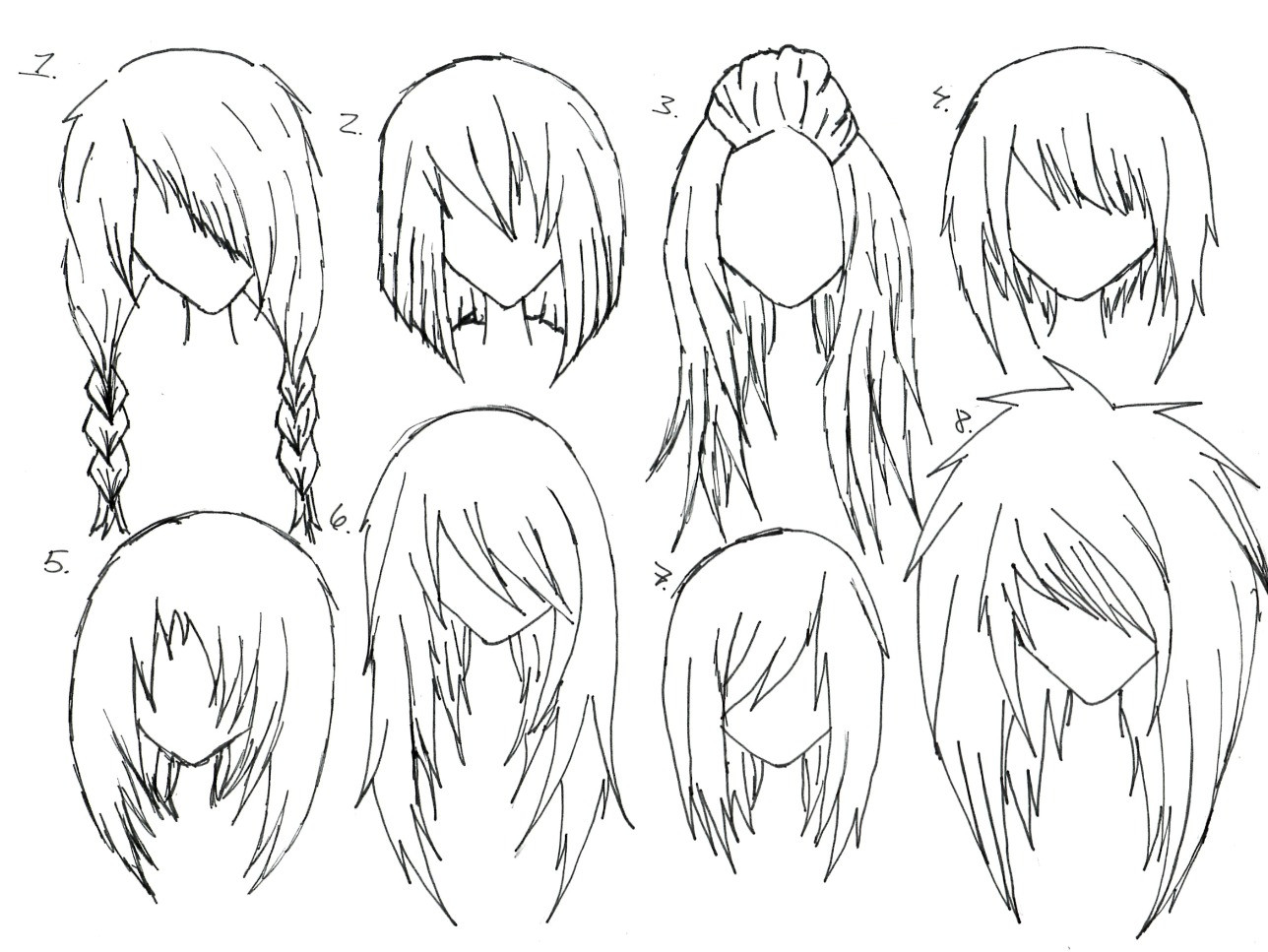 Anime Hairstyles Female
 Anime blog Anime Hair