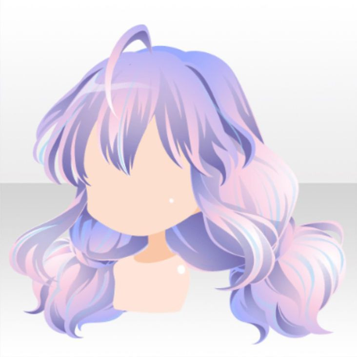 Anime Pigtail Hairstyles
 Hairstyle Asian Pigtails Hair ver A purple
