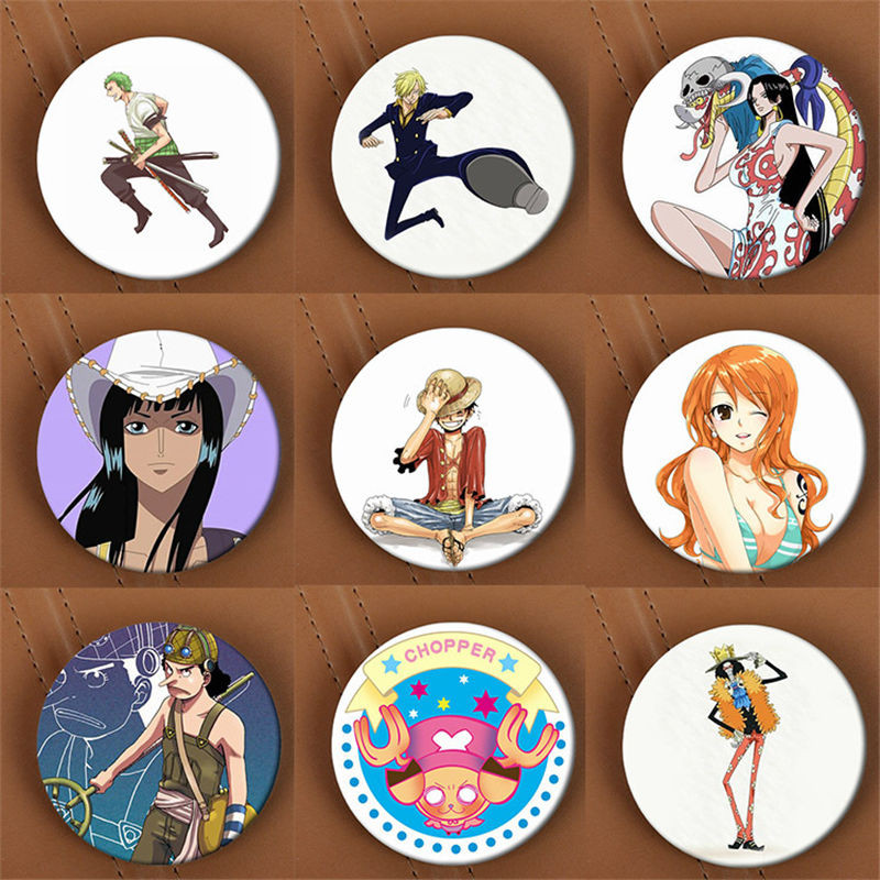 Anime Pins
 Youpop ONE PIECE Luffy Anime Brooch Pins Badge Accessories