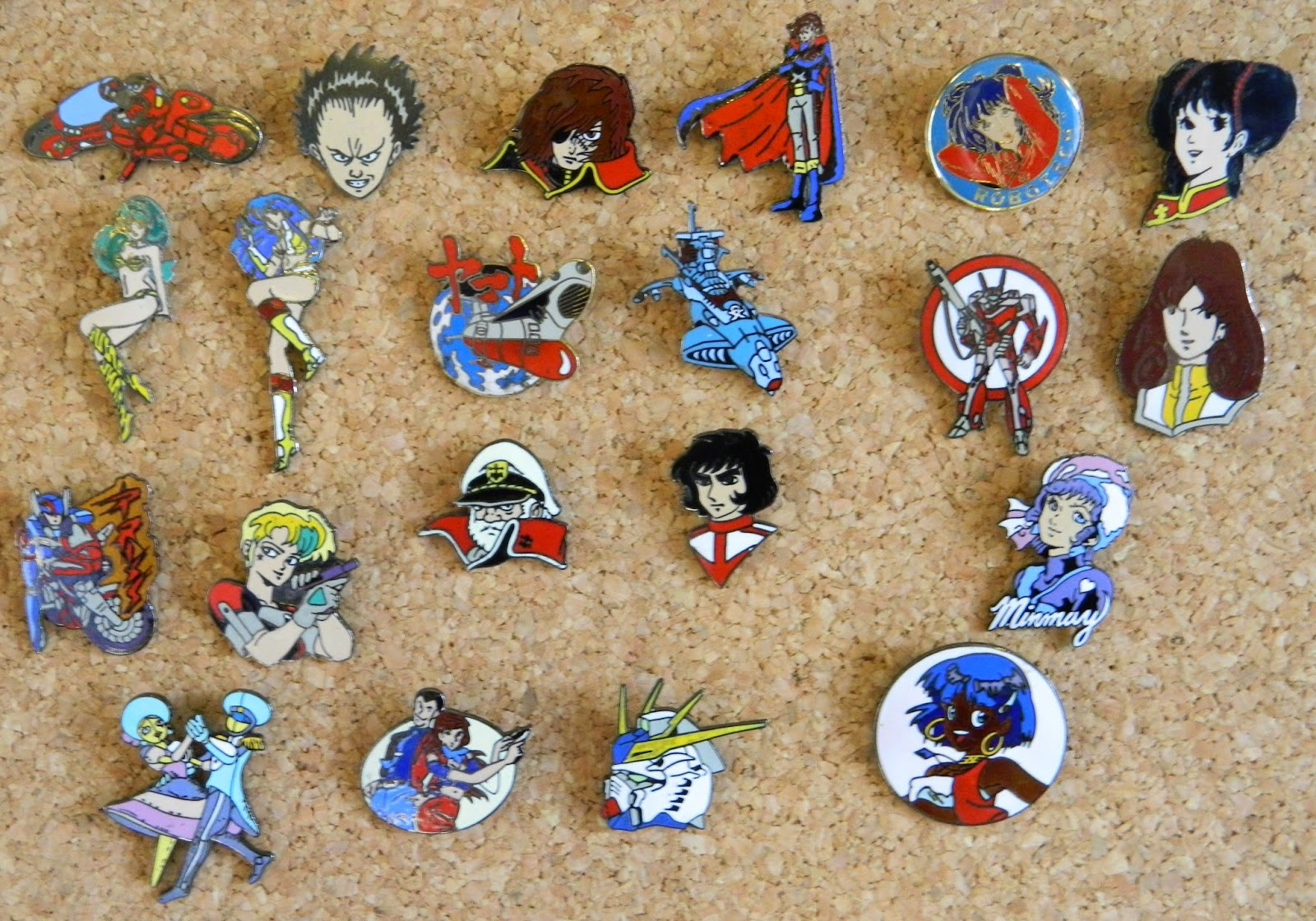 Anime Pins
 The Anime Nostalgia Facility UK March 2015