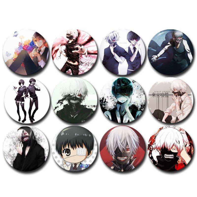 Anime Pins
 Japanese Anime Tokyo Ghoul Anime Brooch Pin Badge