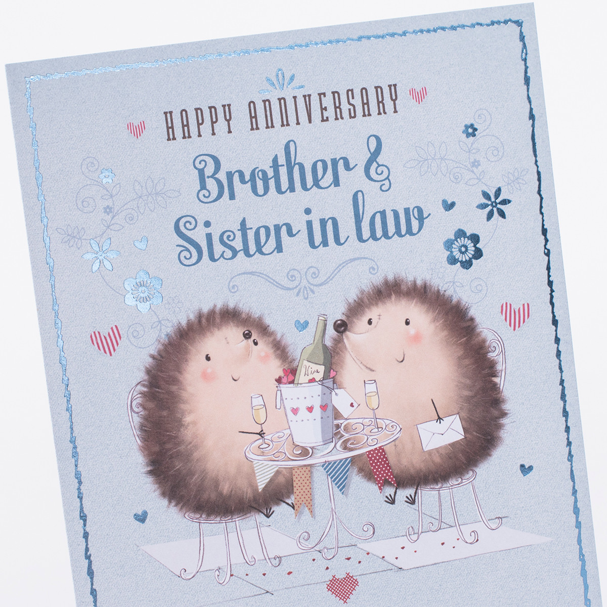 Anniversary Gift Ideas For Sister And Brother In Law
 Anniversary Card Brother & Sister in Law